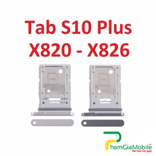 Khay Sim For Samsung Galaxy Tab S10 Plus SM-X820 X826 SIM Card Tray Zin New